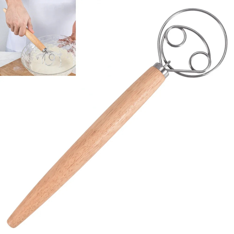 Danish Pancake Pan - 대형 핸드 덴마크어 반죽 털 빵