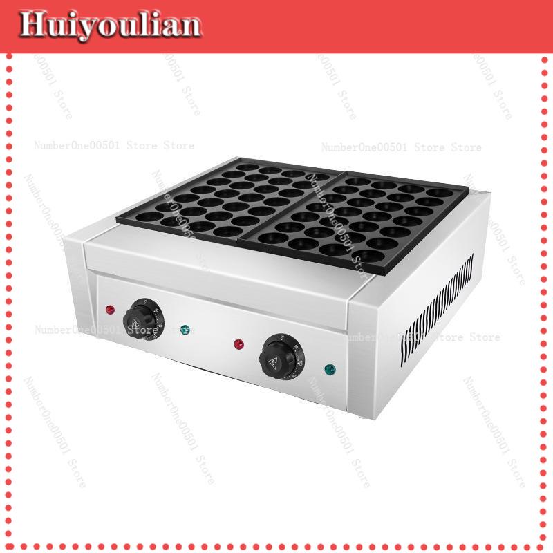 Takoyaki Grill Plate - 56홀 상업용 타코야키 기계 전기 더블