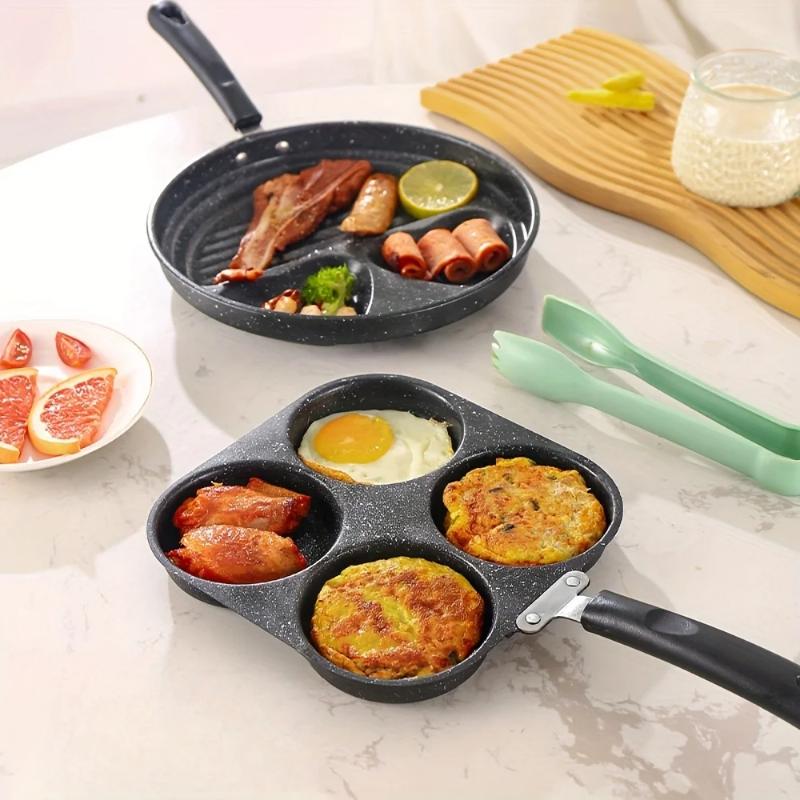 붙지 않는 다중 구멍 계란 버거 팬케이크 팬 고열 전도 - Mini Pancake Griddle 리뷰 및 가격