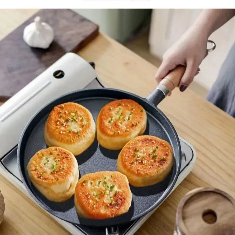 26cm 무코팅 주철 프라이팬 논스틱 크레페 팬케이크  - Mini Pancake Griddle 리뷰 및 가격