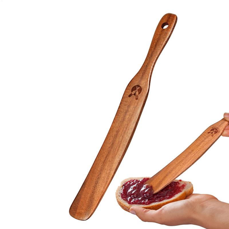 나무 저어 스틱 좁은 항아리 스크레이퍼 휴대용 빵 털  - Okonomiyaki Spatula 리뷰 및 가격