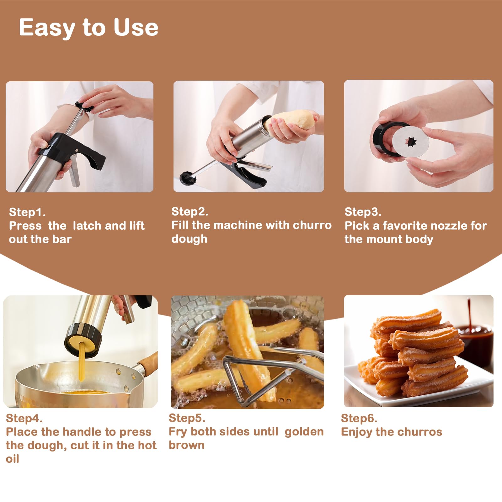 전통 Churro 메이커 기계 쿠키 프레스 키트 기관총 - Churros Maker Gun 리뷰 및 가격