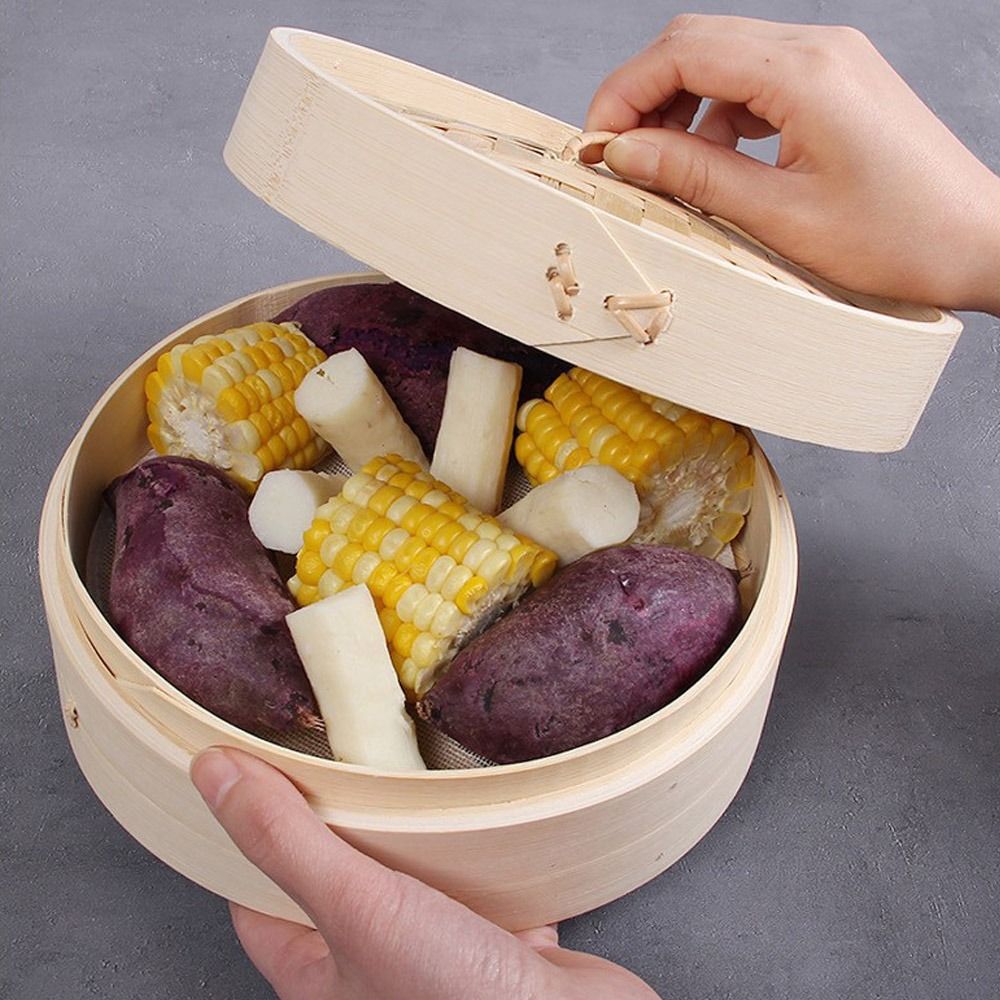 뚜껑이 달린 대나무 스티머 바구니, 만두 스티머 바구니 - Bao Steamer Bamboo 리뷰 및 가격