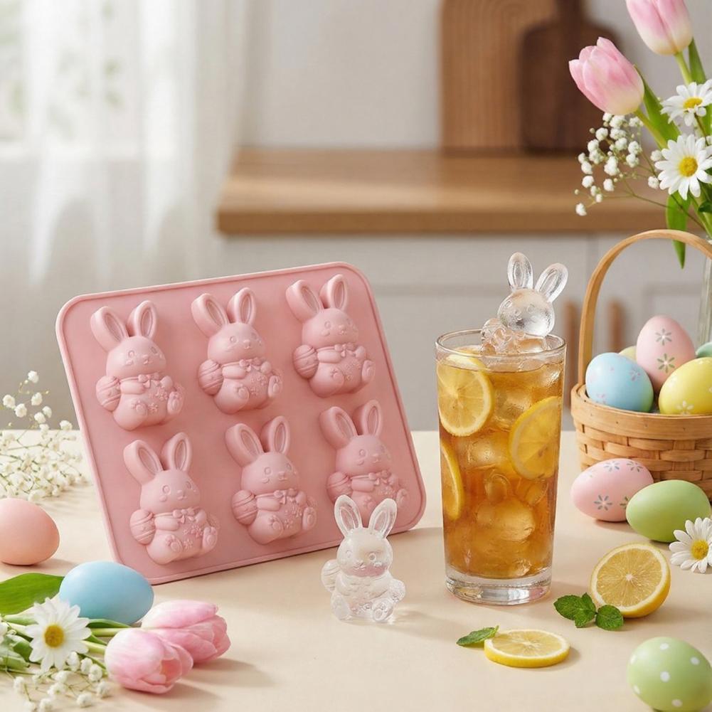 부활절 아이스 트레이 몰드 부활절 토끼 몰드 세트 3D - Bunny Cake Mold 리뷰 및 가격