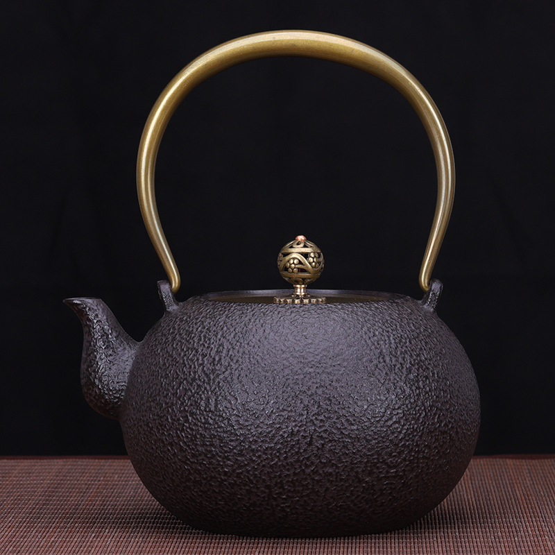 1.4 일본 차 주전자 절묘한 매화와 대나무 페인트 시 - Cast Iron Corn 리뷰 및 가격