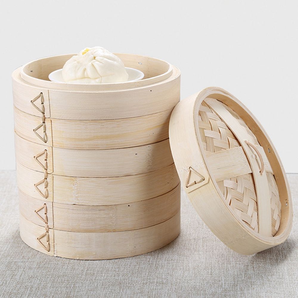 핸들 스팀 바구니는 맛있는 바오 빵을 만듭니다. 주방  - Bao Steamer Bamboo 리뷰 및 가격