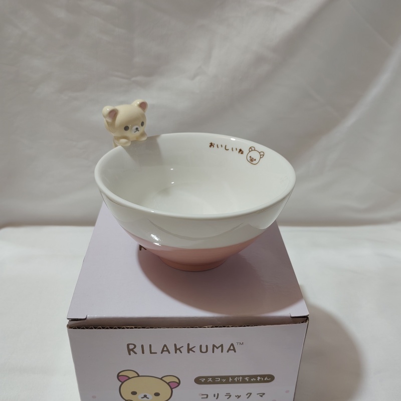 리락쿠마 만화 세라믹 그릇 카와이 3d 인형 어린이 쌀 - Dim Sum Basket 리뷰 및 가격
