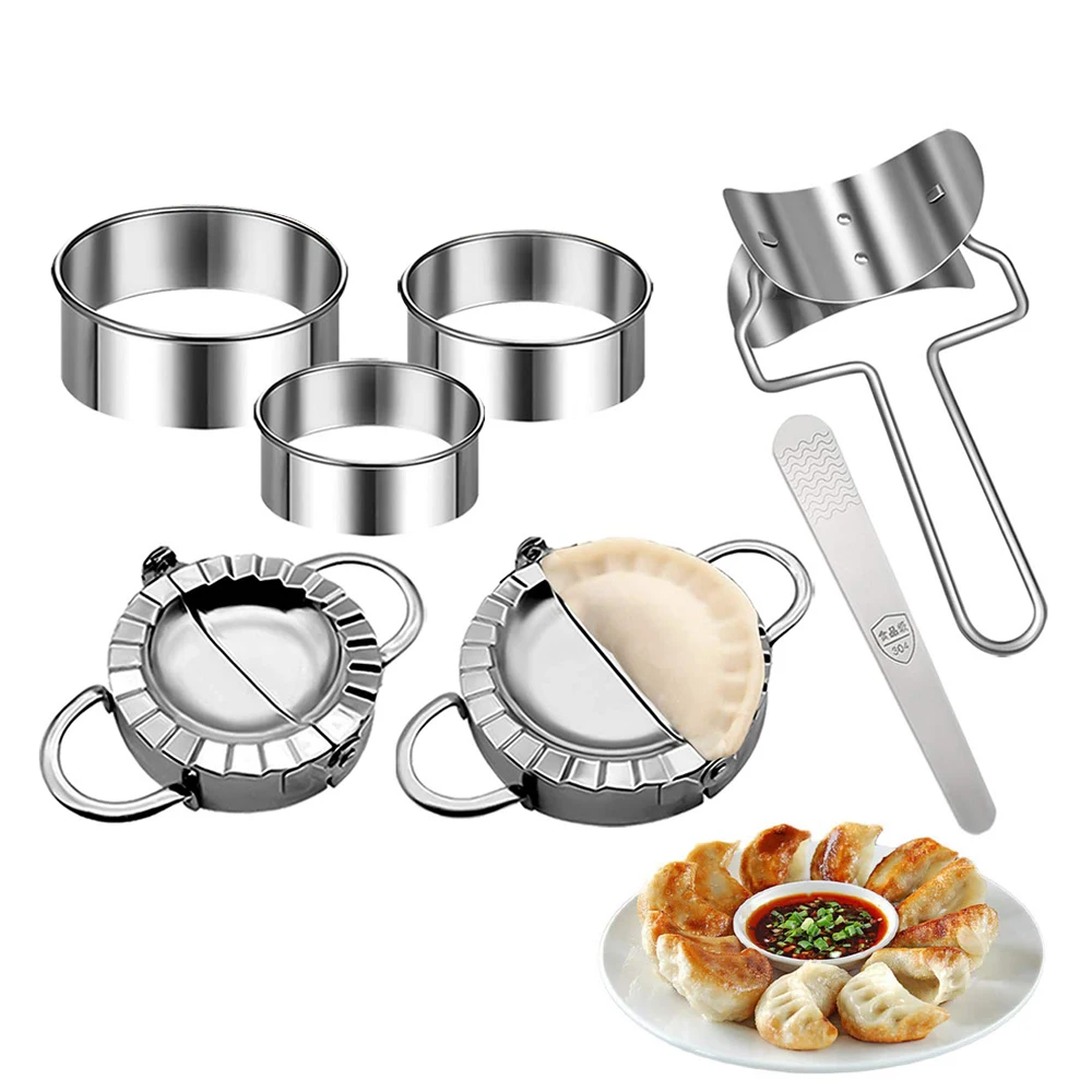 스테인레스 스틸 만두 금형 만두 제조기 라비올리 에만다 - Dumpling Press Set 리뷰 및 가격