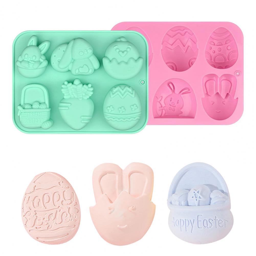 토끼 초콜릿 몰드 4개입 토끼 모양 실리콘 초콜릿 몰드 - Bunny Cake Mold 리뷰 및 가격